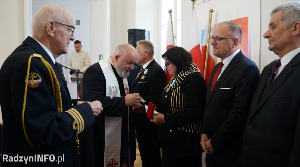 Uroczystość wręczenia odznaczeń w Radzyniu