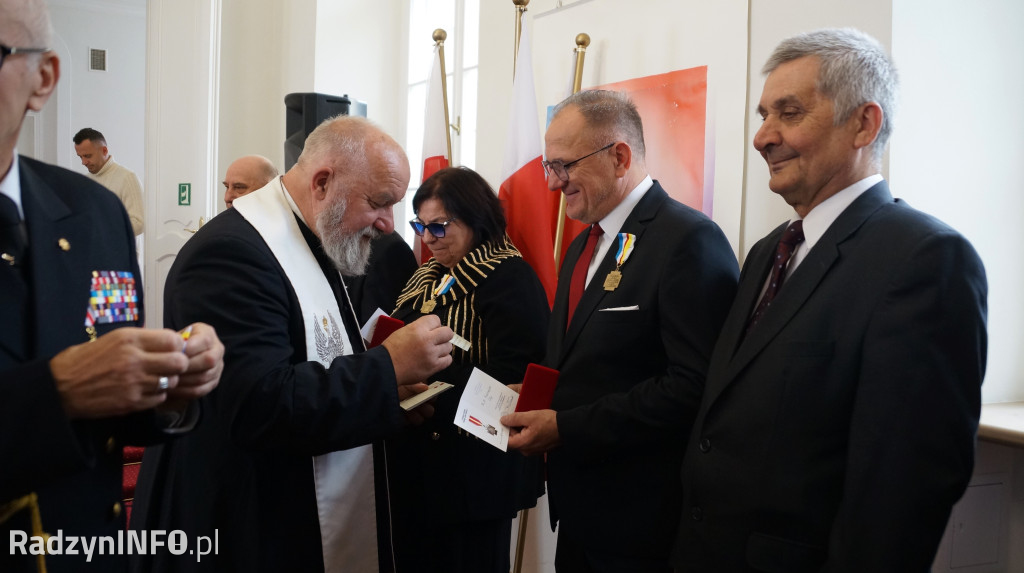 Uroczystość wręczenia odznaczeń w Radzyniu