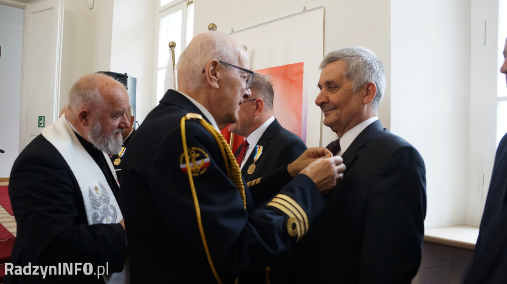 Uroczystość wręczenia odznaczeń w Radzyniu