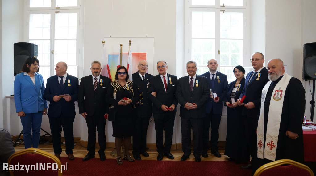 Uroczystość wręczenia odznaczeń w Radzyniu