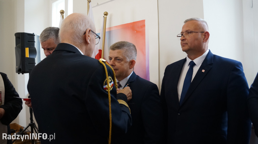 Uroczystość wręczenia odznaczeń w Radzyniu