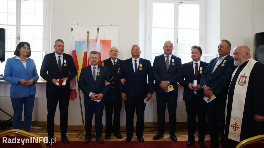 Uroczystość wręczenia odznaczeń w Radzyniu