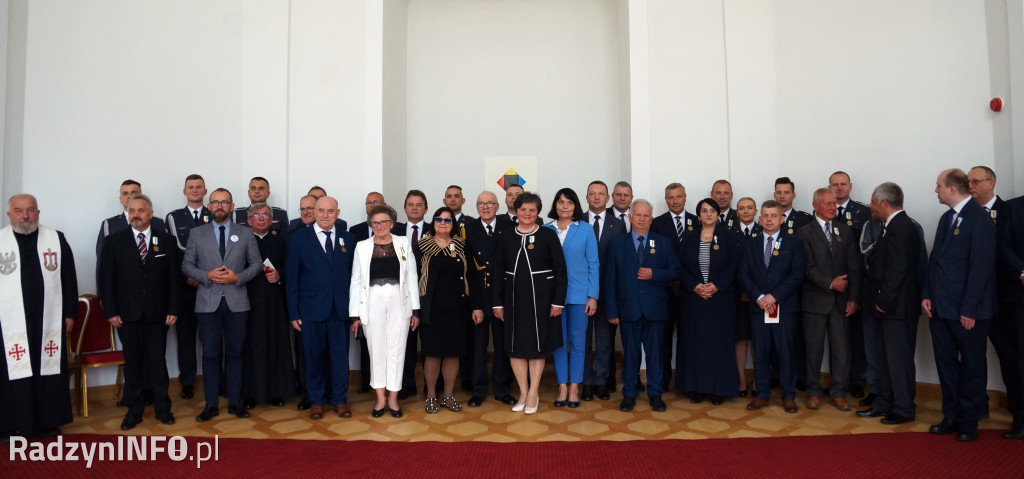 Uroczystość wręczenia odznaczeń w Radzyniu
