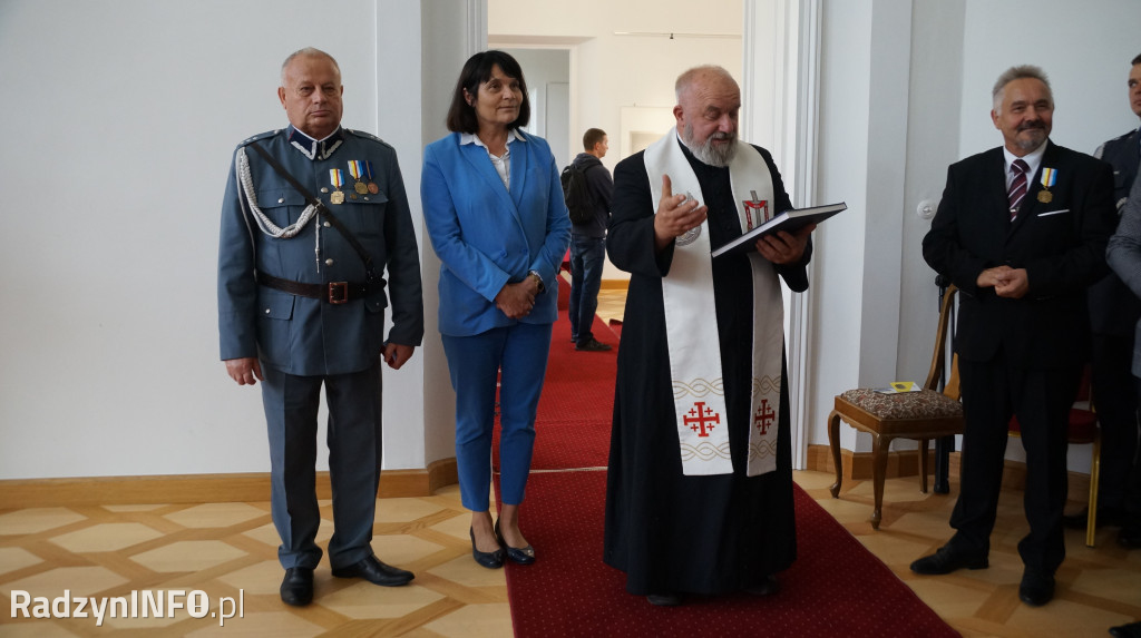 Uroczystość wręczenia odznaczeń w Radzyniu