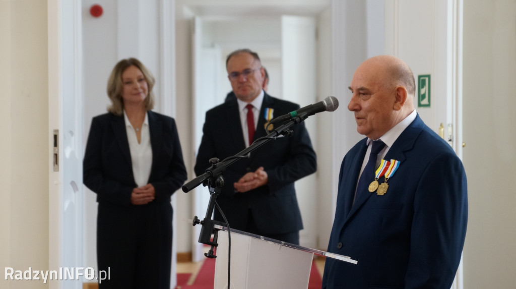 Uroczystość wręczenia odznaczeń w Radzyniu