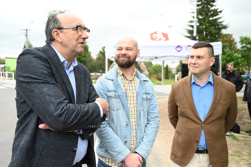 Otwarcie drogi Lisiowólka-Ostrówki