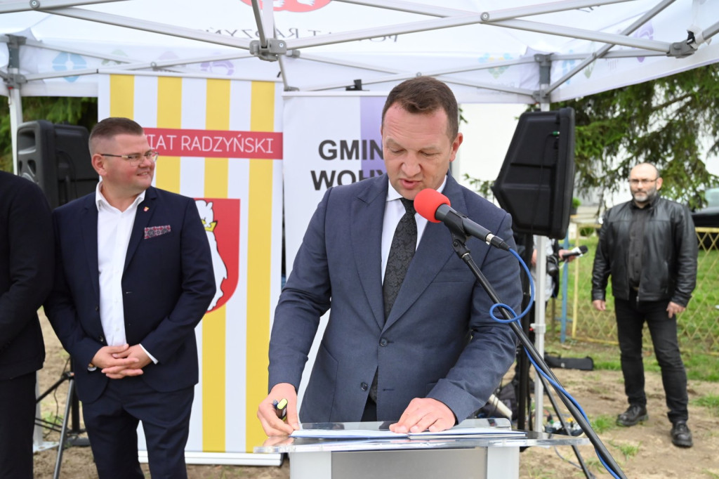 Otwarcie drogi Lisiowólka-Ostrówki