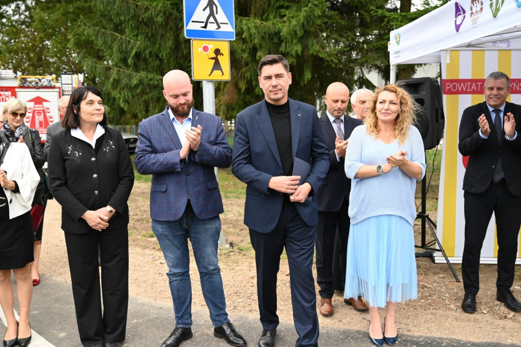 Otwarcie drogi Lisiowólka-Ostrówki