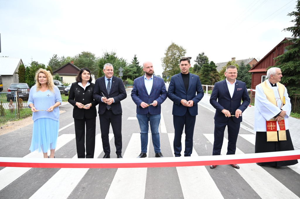 Otwarcie drogi Lisiowólka-Ostrówki