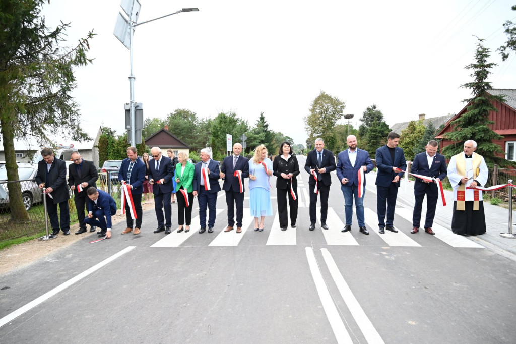 Otwarcie drogi Lisiowólka-Ostrówki