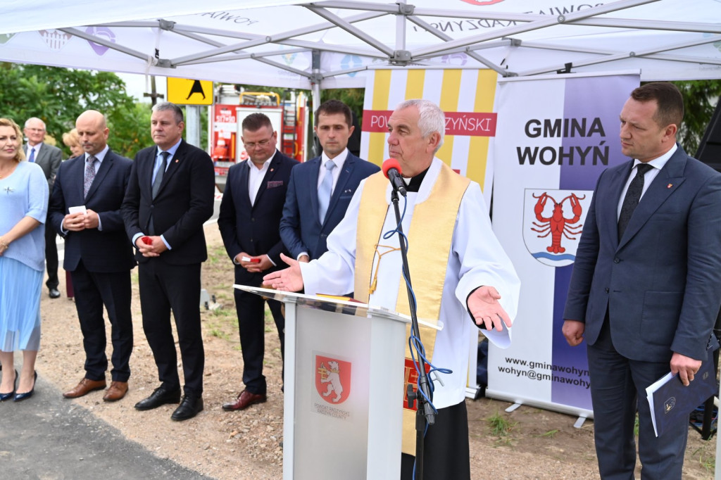 Otwarcie drogi Lisiowólka-Ostrówki