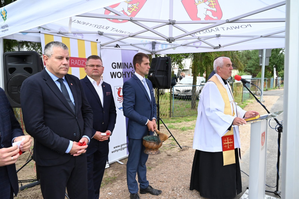Otwarcie drogi Lisiowólka-Ostrówki