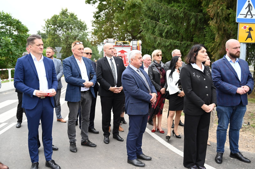 Otwarcie drogi Lisiowólka-Ostrówki