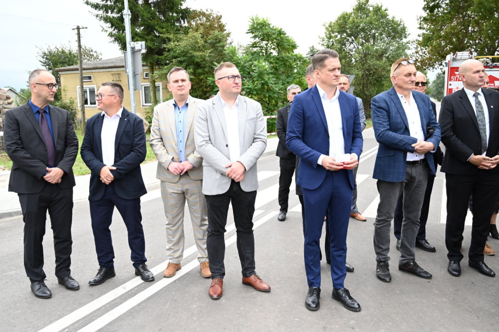 Otwarcie drogi Lisiowólka-Ostrówki