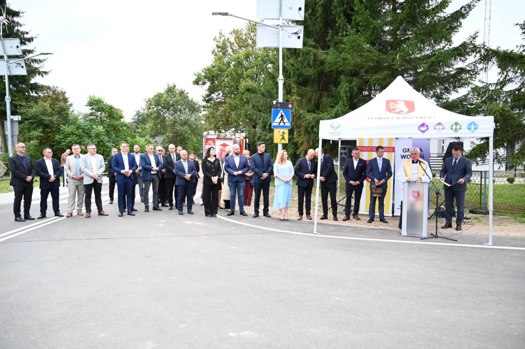 Otwarcie drogi Lisiowólka-Ostrówki