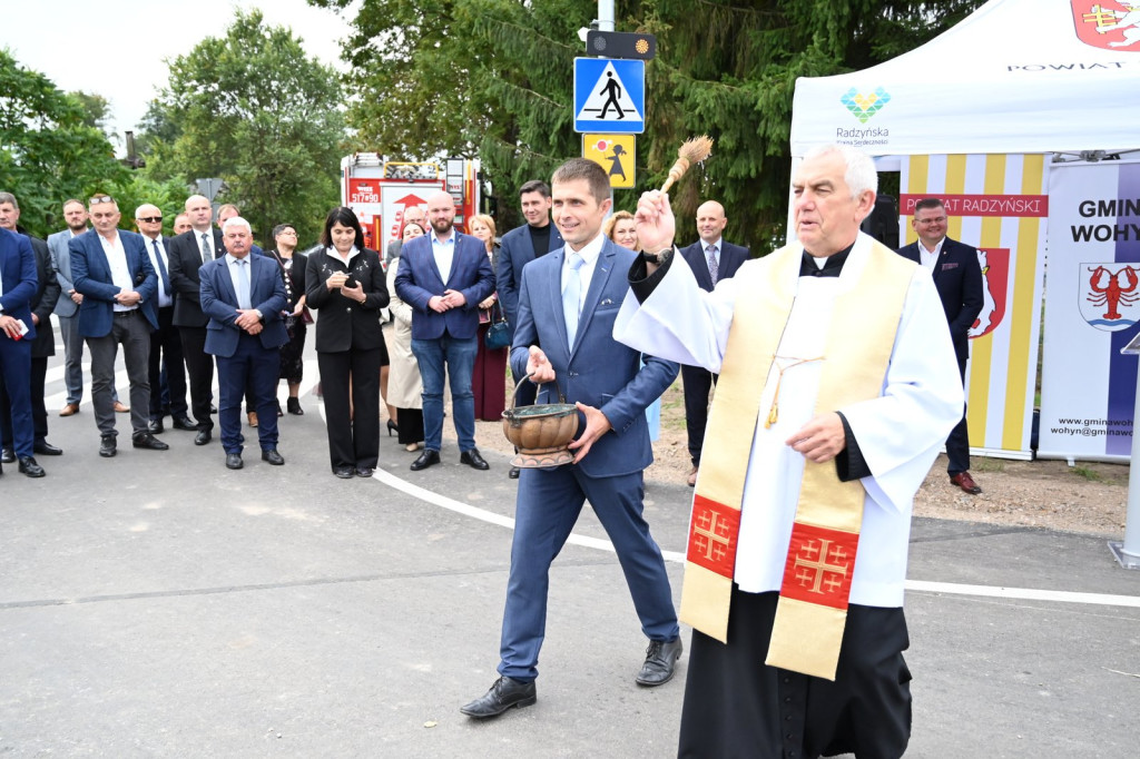 Otwarcie drogi Lisiowólka-Ostrówki