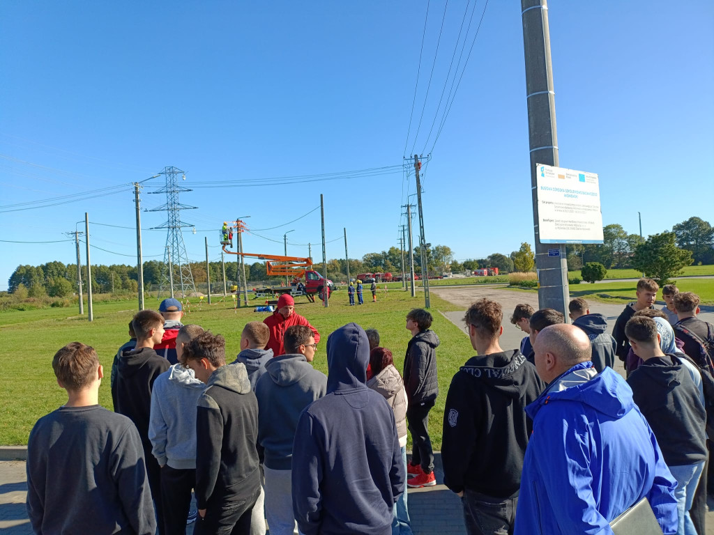 Wyjazd uczniów ZSP do elektrowni