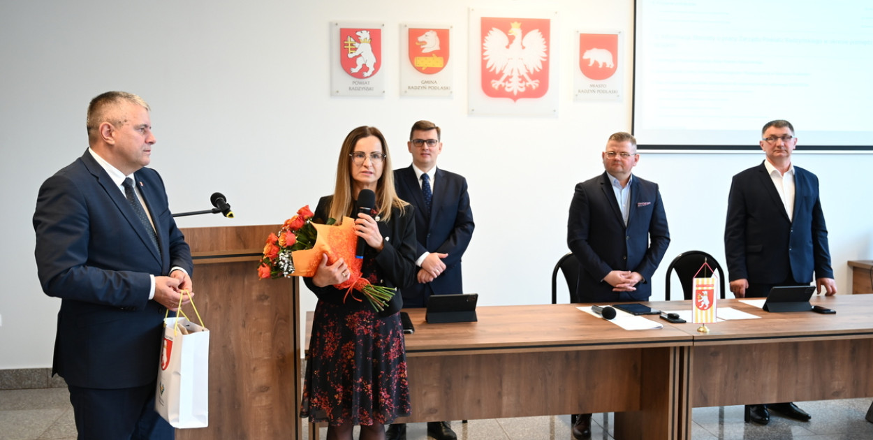 Pożegnanie szefowej Sanepidu na sesji Rady Powiatu