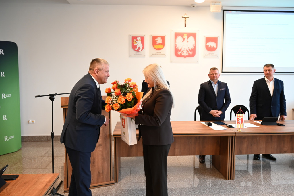 Pożegnanie szefowej Sanepidu na sesji Rady Powiatu
