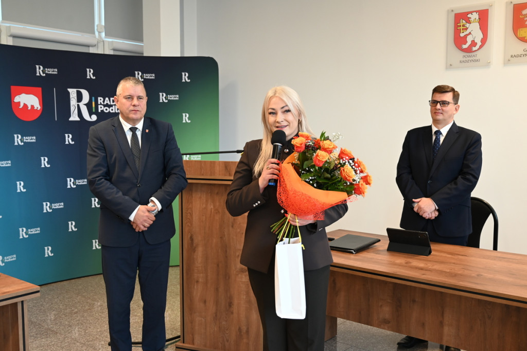 Pożegnanie szefowej Sanepidu na sesji Rady Powiatu