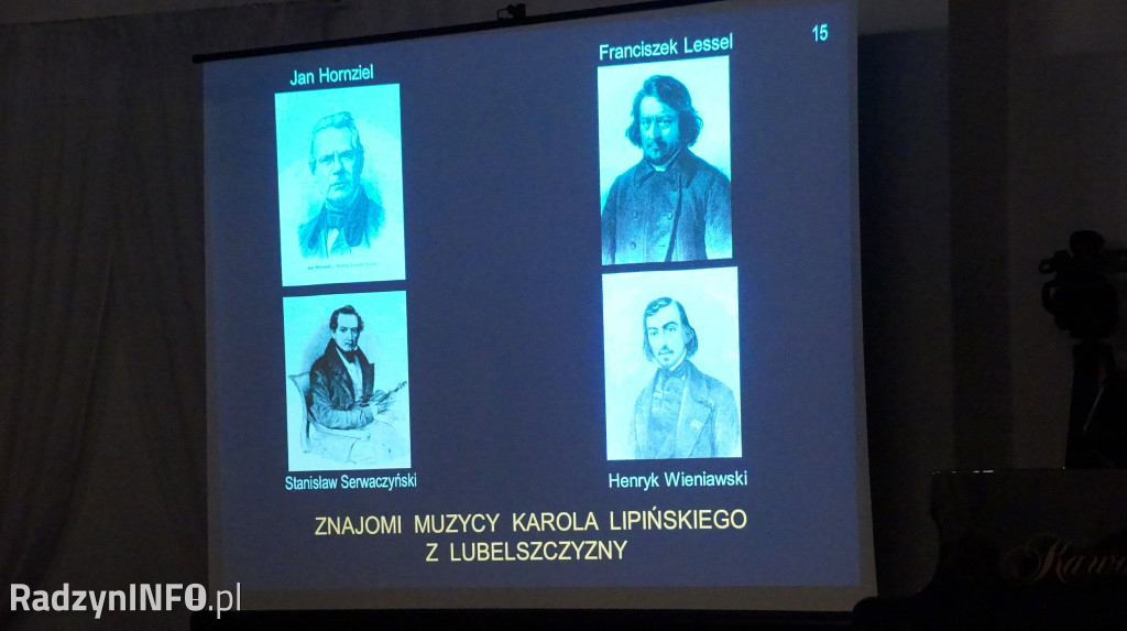 Dni Karola Lipińskiego: wykład, koncert i wiersze