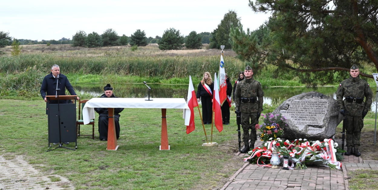 Uroczystość patriotyczna w Bełczącu