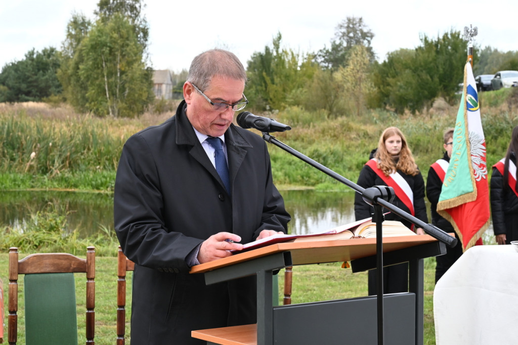 Uroczystość patriotyczna w Bełczącu