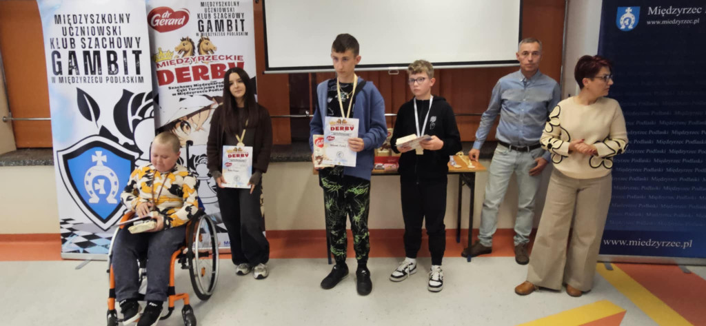 Radzyńscy szachiści na turnieju w Międzyrzecu
