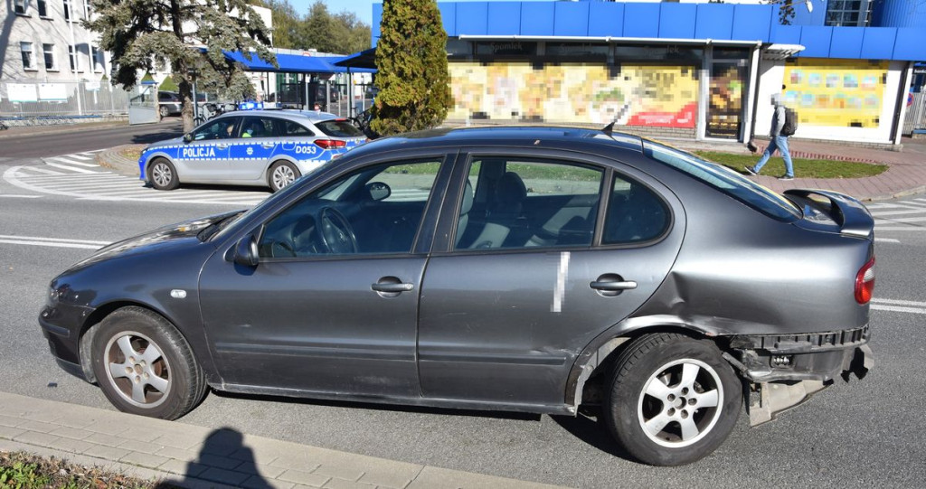 Wypadek na ul. Kleeberga w Radzyniu
