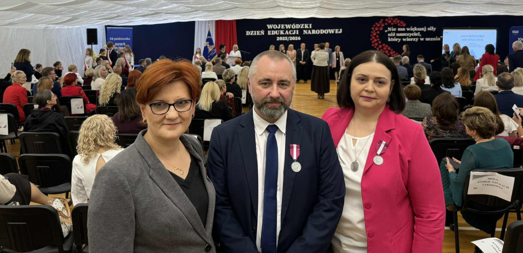 Nauczyciele z I LO odznaczeni