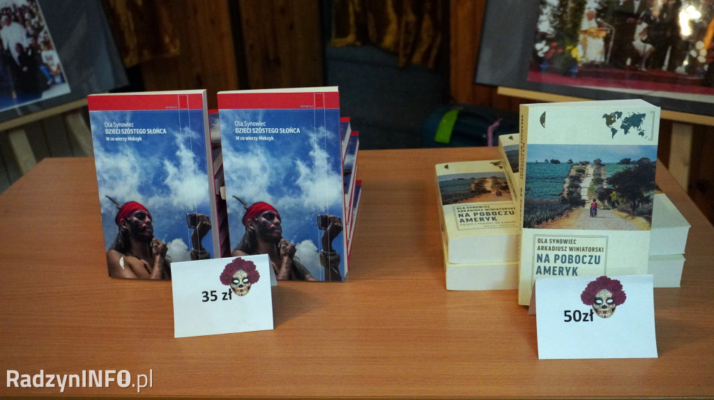 Spotkanie z podróżniczką Aleksandrą Synowiec