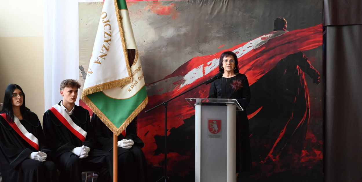 Uroczystość 65-lecia ZSR w Woli Osowińskiej