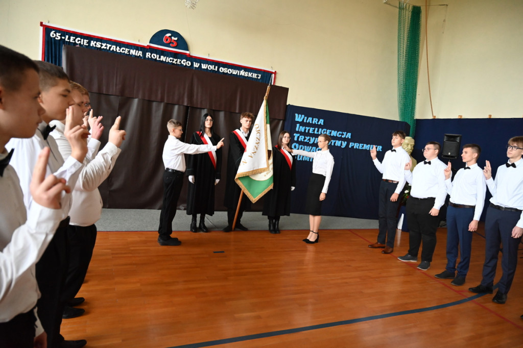 Uroczystość 65-lecia ZSR w Woli Osowińskiej