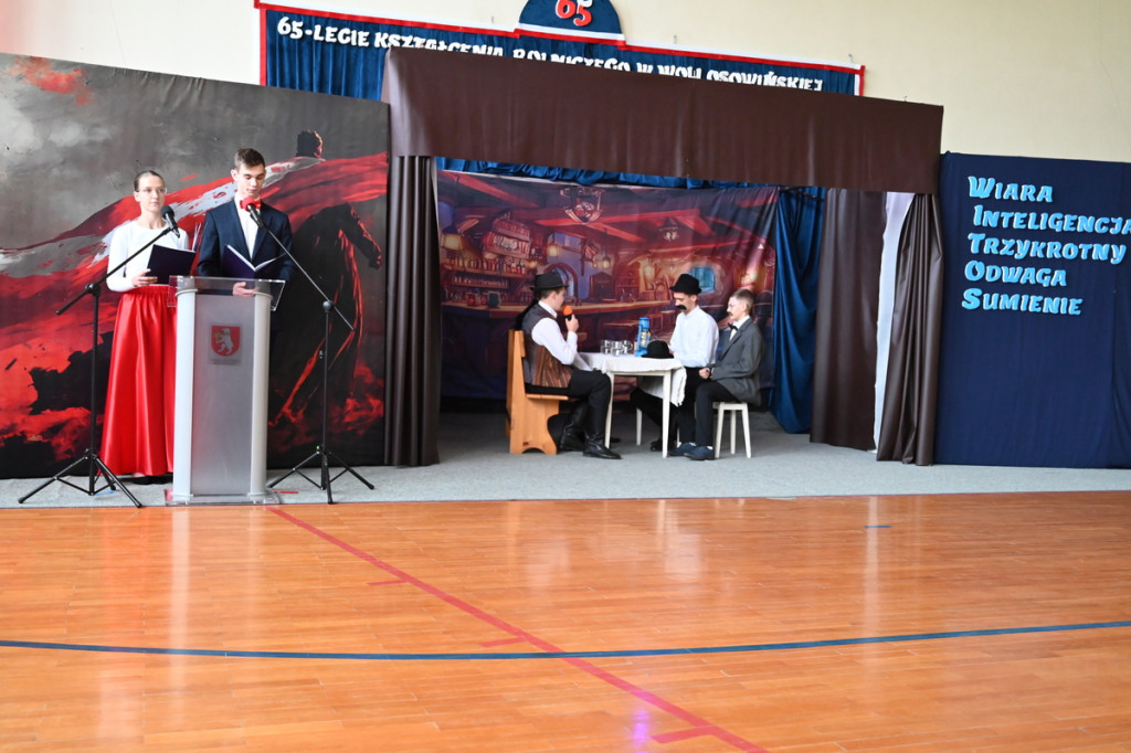 Uroczystość 65-lecia ZSR w Woli Osowińskiej