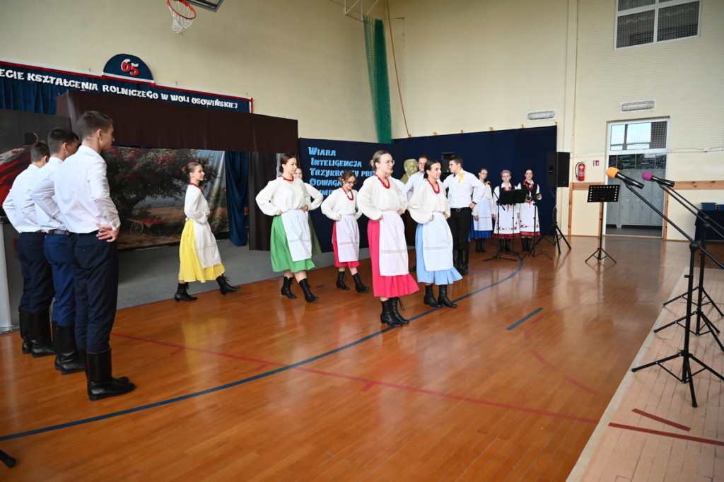 Uroczystość 65-lecia ZSR w Woli Osowińskiej