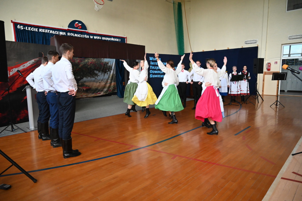 Uroczystość 65-lecia ZSR w Woli Osowińskiej