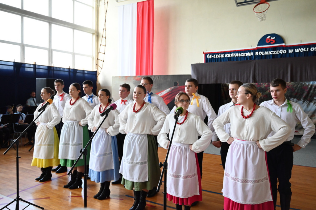 Uroczystość 65-lecia ZSR w Woli Osowińskiej