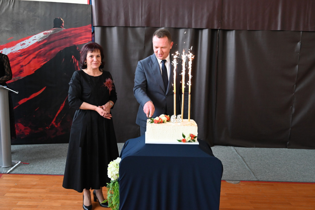 Uroczystość 65-lecia ZSR w Woli Osowińskiej