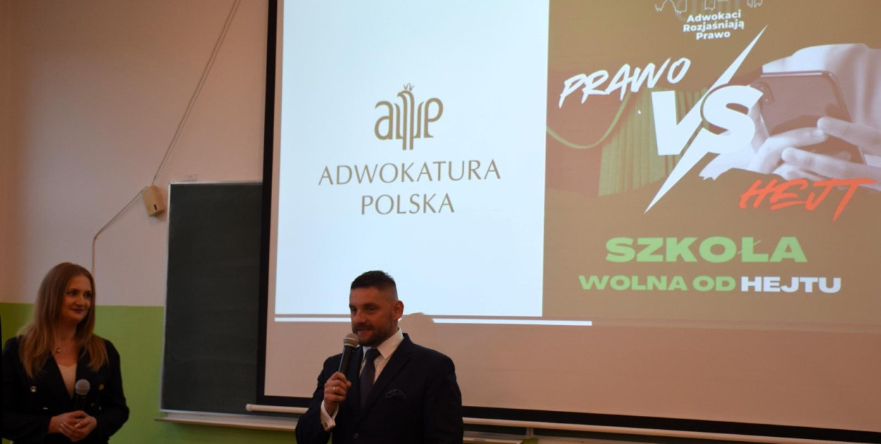 Spotkanie uczniów ZSP z adwokatami