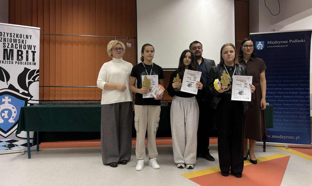 Radzyńscy szachiści na turnieju w Międzyrzecu