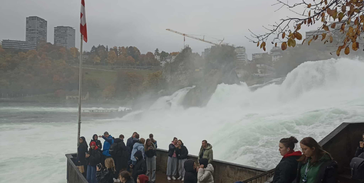 Wycieczka z I LO do Szwajcarii
