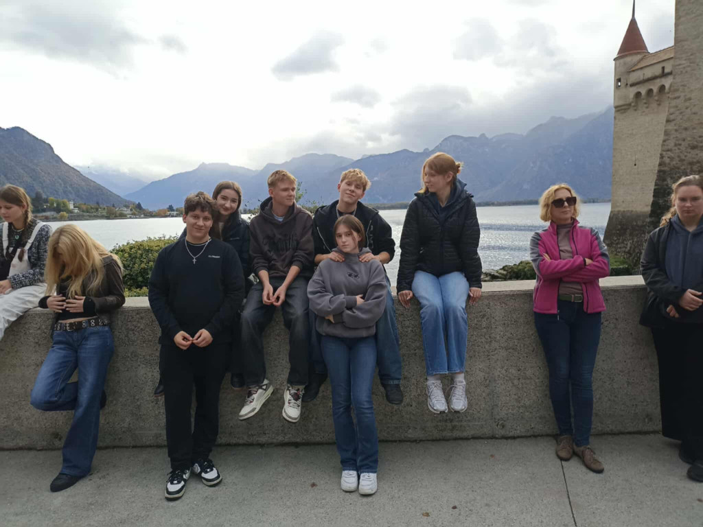 Wycieczka z I LO do Szwajcarii