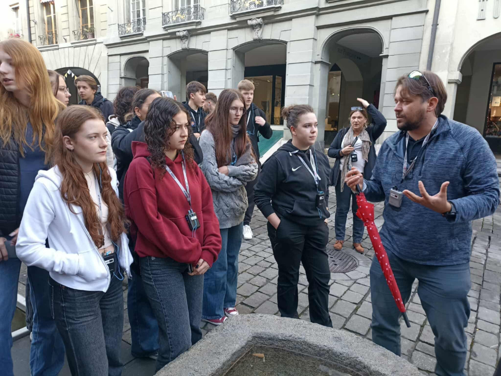 Wycieczka z I LO do Szwajcarii