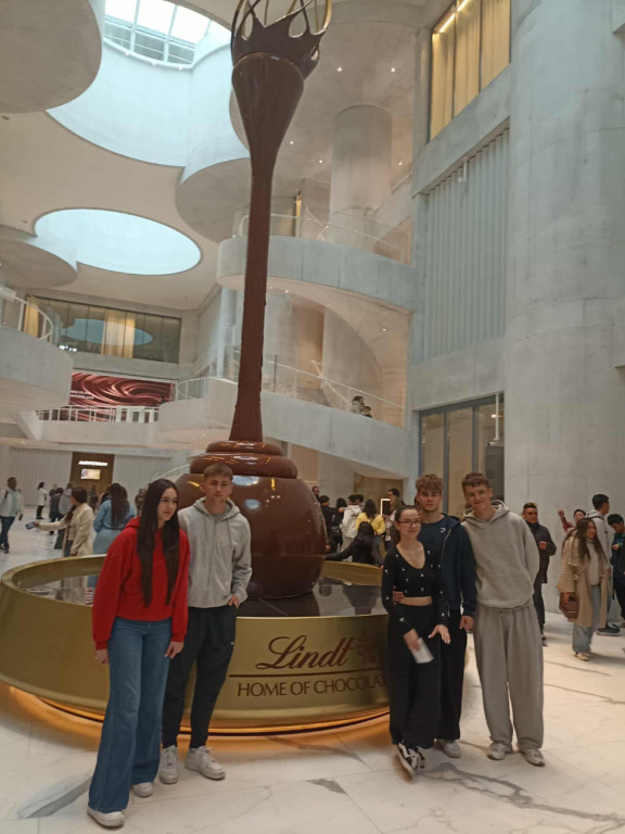 Wycieczka z I LO do Szwajcarii