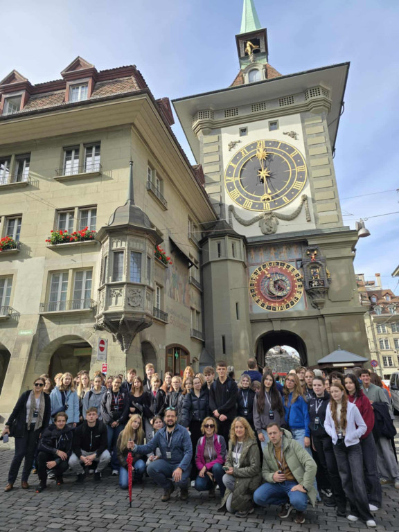 Wycieczka z I LO do Szwajcarii