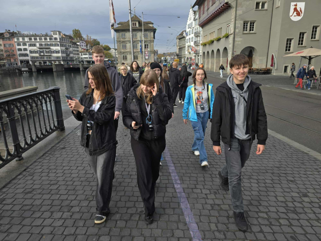 Wycieczka z I LO do Szwajcarii