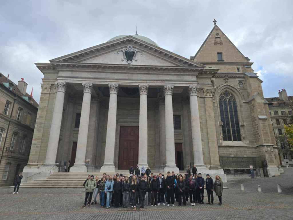 Wycieczka z I LO do Szwajcarii