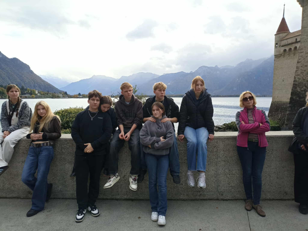 Wycieczka z I LO do Szwajcarii