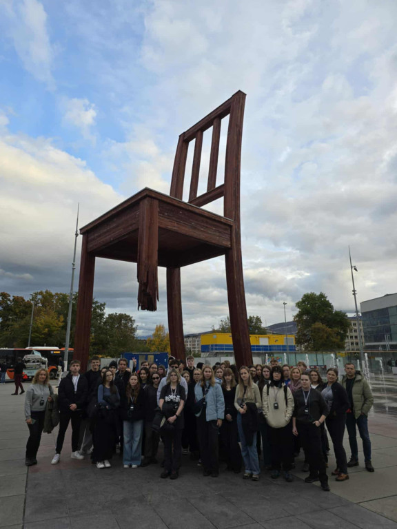 Wycieczka z I LO do Szwajcarii