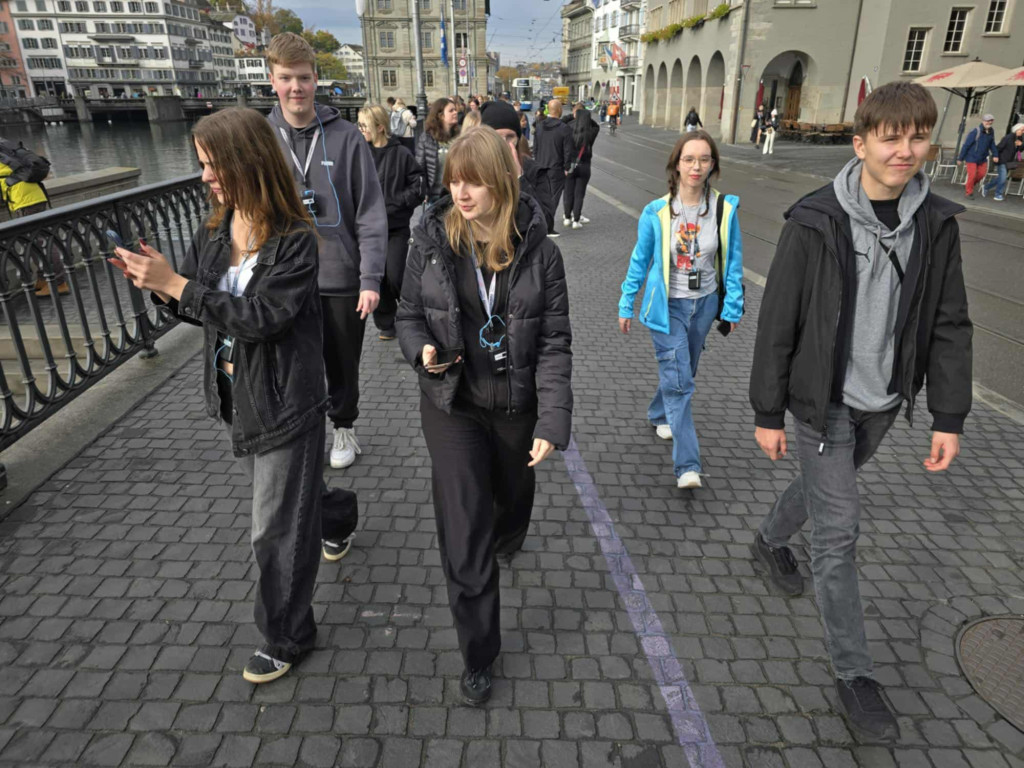 Wycieczka z I LO do Szwajcarii